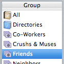 XFN relationshipa as Smart Groups